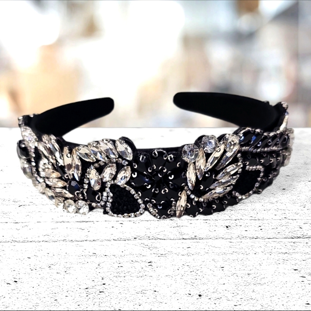 Fashion Jeweled Headband OS